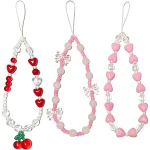 Phone Charm Strap Cute Phone Lanyard Wrist Strap Bracelet Accessories for Digital Camera,Keychain,Bag