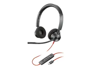 HPI BW3320 USB-C Headphone - 8M3U9AA-ABA Model, Wired Audio Electronic Gadget with Integrated Cable