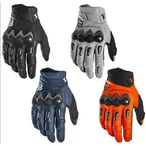 New Mottled Carbon Fiber Outdoor Sports Bike Motorcycle Racing Comfortable Breathable Riding Gloves