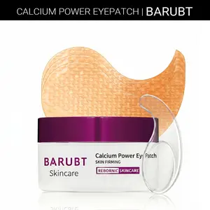 【BARUBT】Collagen Niacinamide Hyaluronic Acid Hydrating Eye Patches Moisturizer - Intense Hydrate for Smooth Firm Eyes, Anti-Dry Dark Circles, Brightening Daily Mother's Day Gift (60ea/30 Pairs, Single Item)