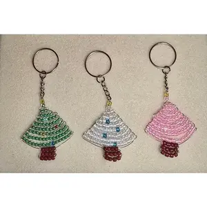 Christmas Tree Keychains - Festive Decorative Design for Holiday Cheer Perfect for Keyring