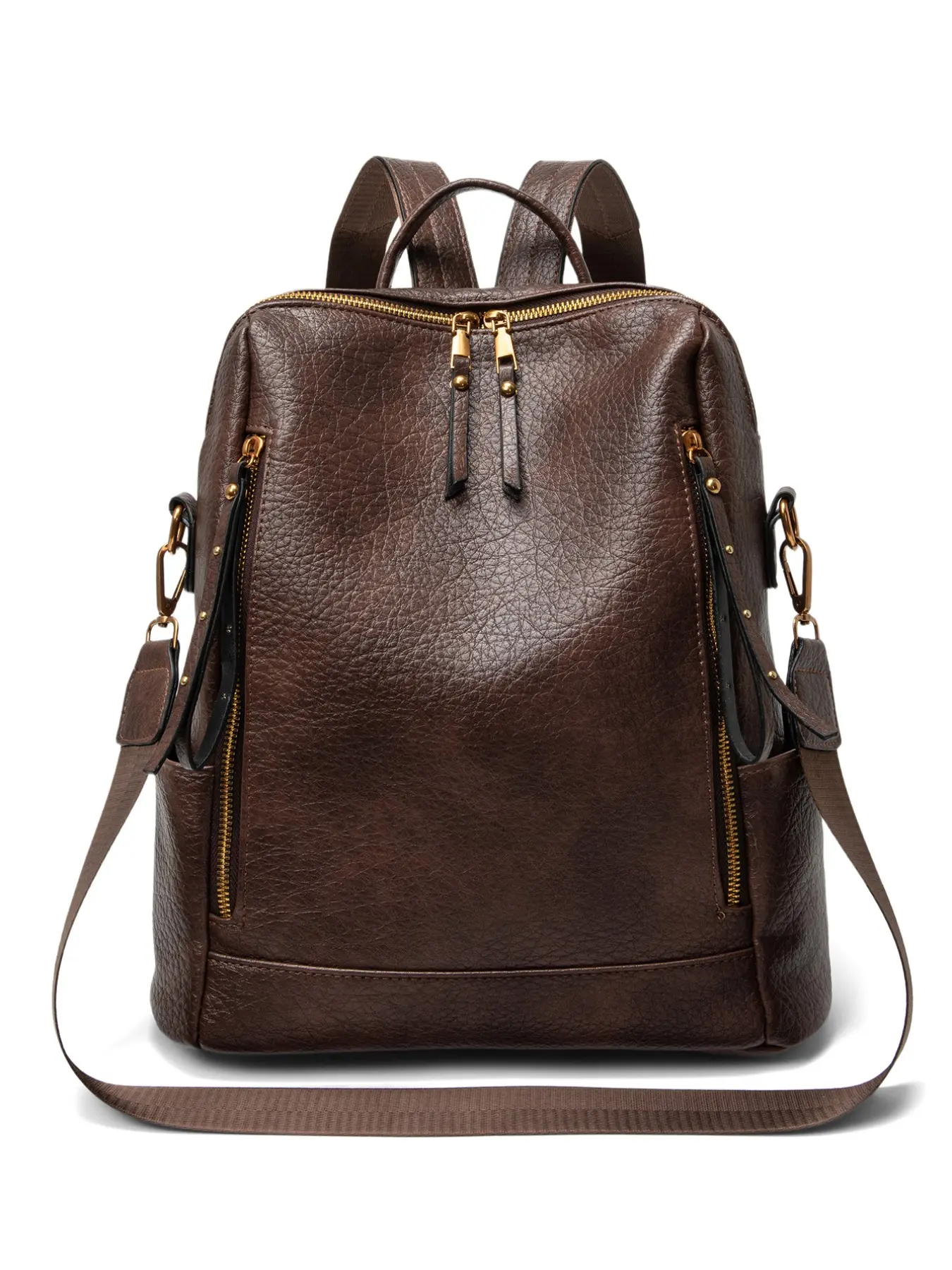 Women's Cross-Border Durable Casual Travel Backpack, Backpack for Travel, Travel Essentials Backpacks, Large Capacity Anti-Theft Soft Leather Travel Bag, Dual-Use Shoulder Bag, 2026 New Model