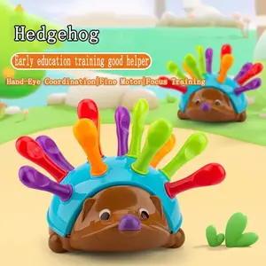 Stuffed Hedgehog Toy for Kids, Interactive Plush Animal Gift for Children Ages 3+, Soft Cuddly Companion for Playtime Fun