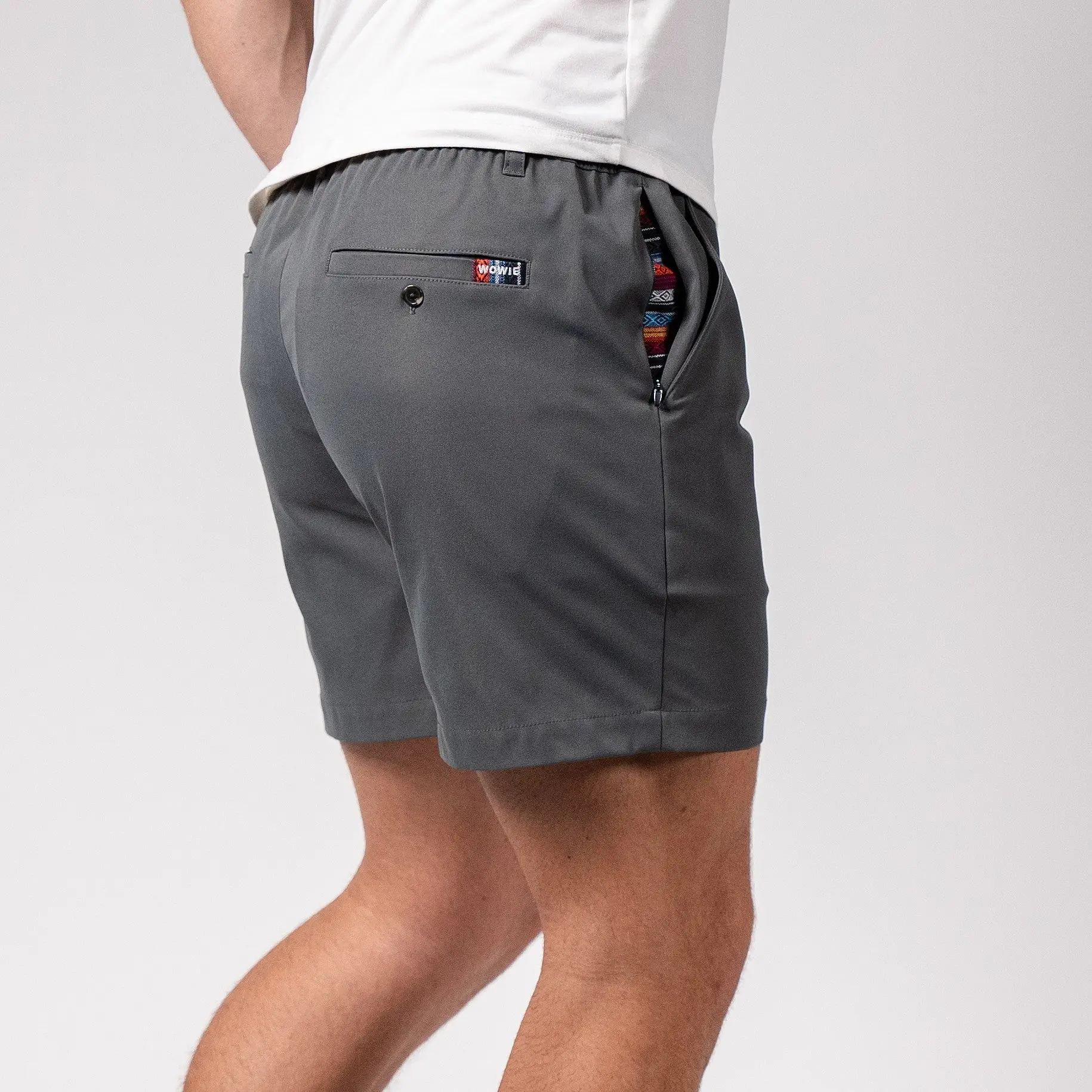 Daily Short (Casual Stretch) - Charcoal