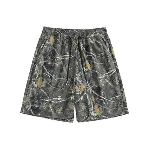 Men's Stylish Tropical Graphic Patterned Resort-Themed Beach Shorts - Multi-Size Knee-Above Beachwear with Casual Drawstring, Friendly Material, Vibrant Look - Menswear Bottoms, Summervibes, Patterned Men's Shorts, Resort-Themed Men's Shorts fathersdaygif