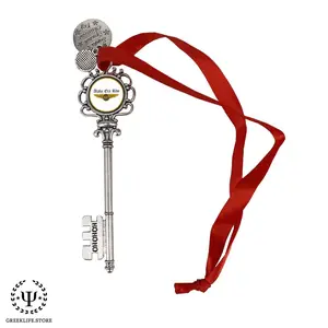 Alpha Eta Rho Christmas Ornament Santa Magic Key