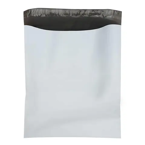 19x24 in Unpadded Rectangular Plastic Poly Mailers, Gummed Self-Seal Strong Adhesive Durable Envelopes & Postal Supplies, Waterproof Tear-Resistant for Effortless Shipping to Streamline Small Business Processes (10-Pack)