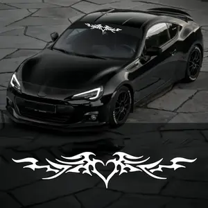 Angel Wings Vinyl Sticker Set: Heart, wings, car Windows Gothic design - 8-22 "size - Premium adhesive - Material: Vinyl