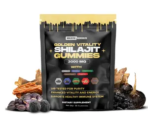 ( BUY 1 GET 1 FREE ) Hercules Shilajit Gummies- Black Maca - Ginseng - Ashwagandha - Mucuna - Tongat Ali - No Sugar gat Ali