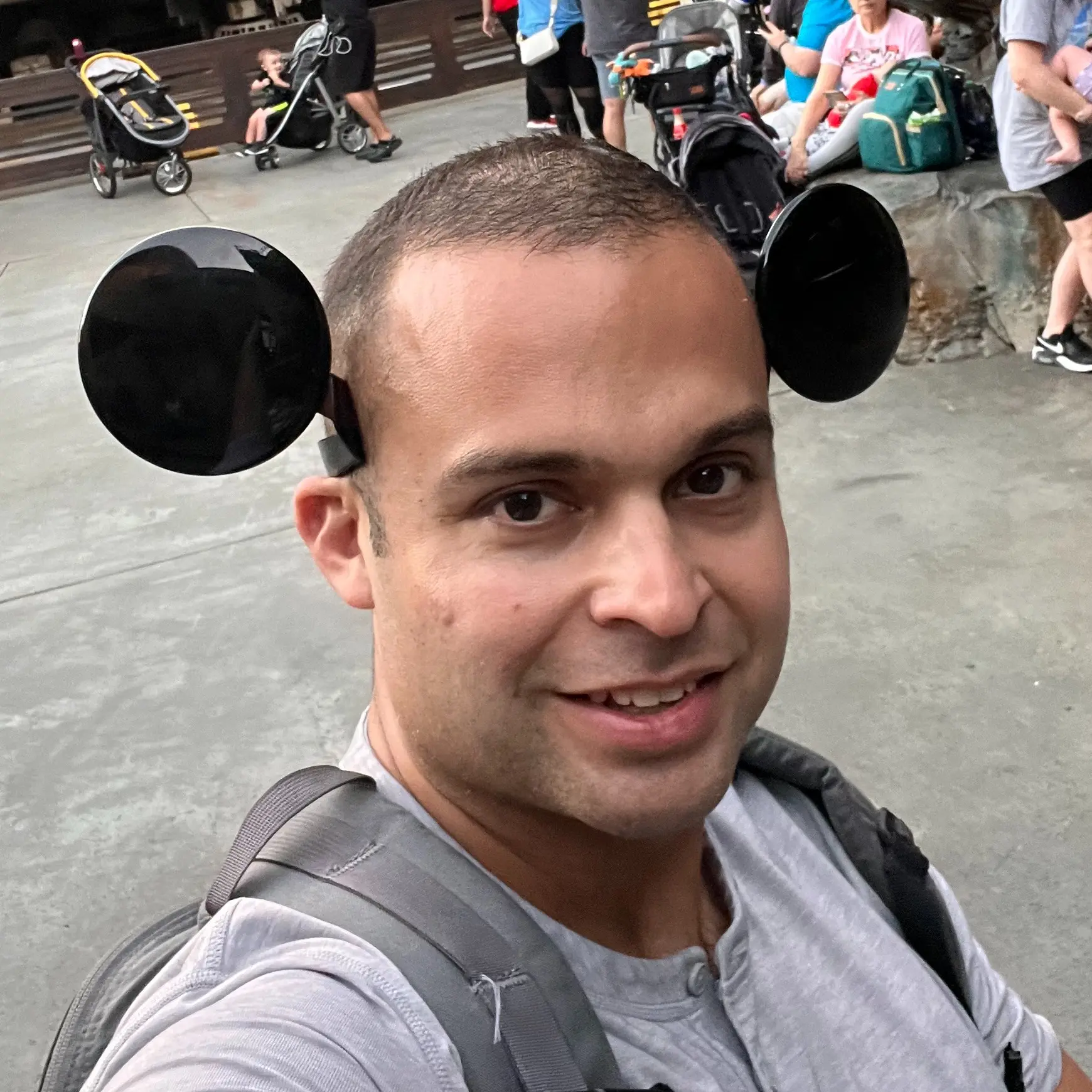 DreamEars Theme Park Mouse Ears, Light Up, Men, Boys, Women, Girls, Unisex, Extreme Flex Headband