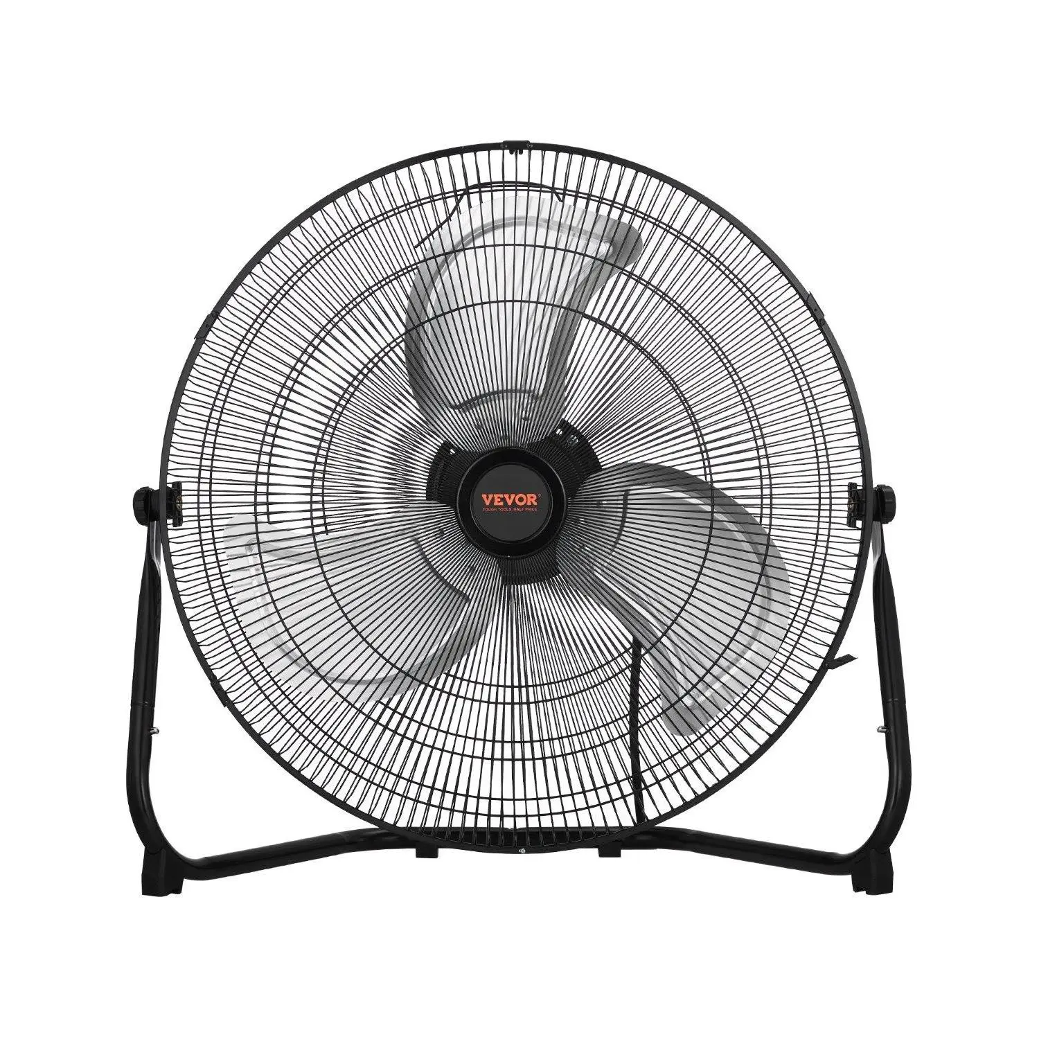 【Summerfinds】VEVOR 18 in High-Velocity Industrial Floor Ventilation Fan - 3 Speeds, 360° Adjustable Tilt, Energy Saving, 4000 CFM, Floor-Standing Pedestal Fan for Summer Cooling Household Use, Energy Saving Fan,dorm essentials,home essentials