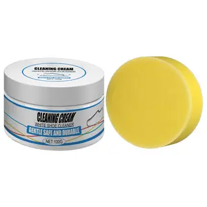 White Shoe Cleaning Paste Powerful Stain Remover No-Rinse Cleaning Paste for Sports Canvas Shoes