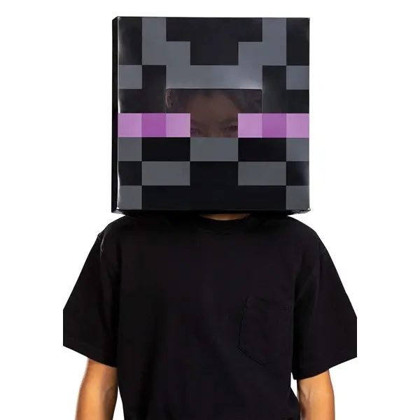 Kid's Minecraft Enderman Mask