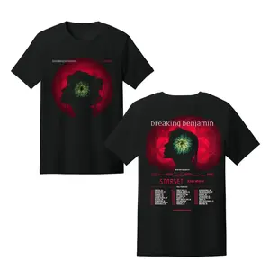 Breaking Benjamin Tour 2026 Graphic T-Shirt USA – Awaken Album Double Sided Rock Band Tee for Fans Men Women Tops