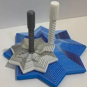 Twisted Star Fidget Spinning Top, Classic & Novelty Toy for Stress Relief
