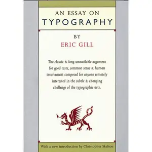 USED-Essay on Typography by Gill, Eric (Paperback)