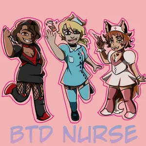 BTD/YKMET Nurse Double Sided  Acrylic keychain, And Perfect For Bags, Keys, Or Gifts