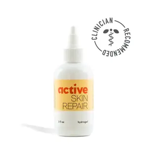 Active Skin Repair First Aid Healing Skin Hydrogel - Natural & Non-Toxic Repairing Ointment with Hypochlorus Acid for Minor Cuts, Wounds, Scrapes, Rashes, Sunburns, & More, 3 oz