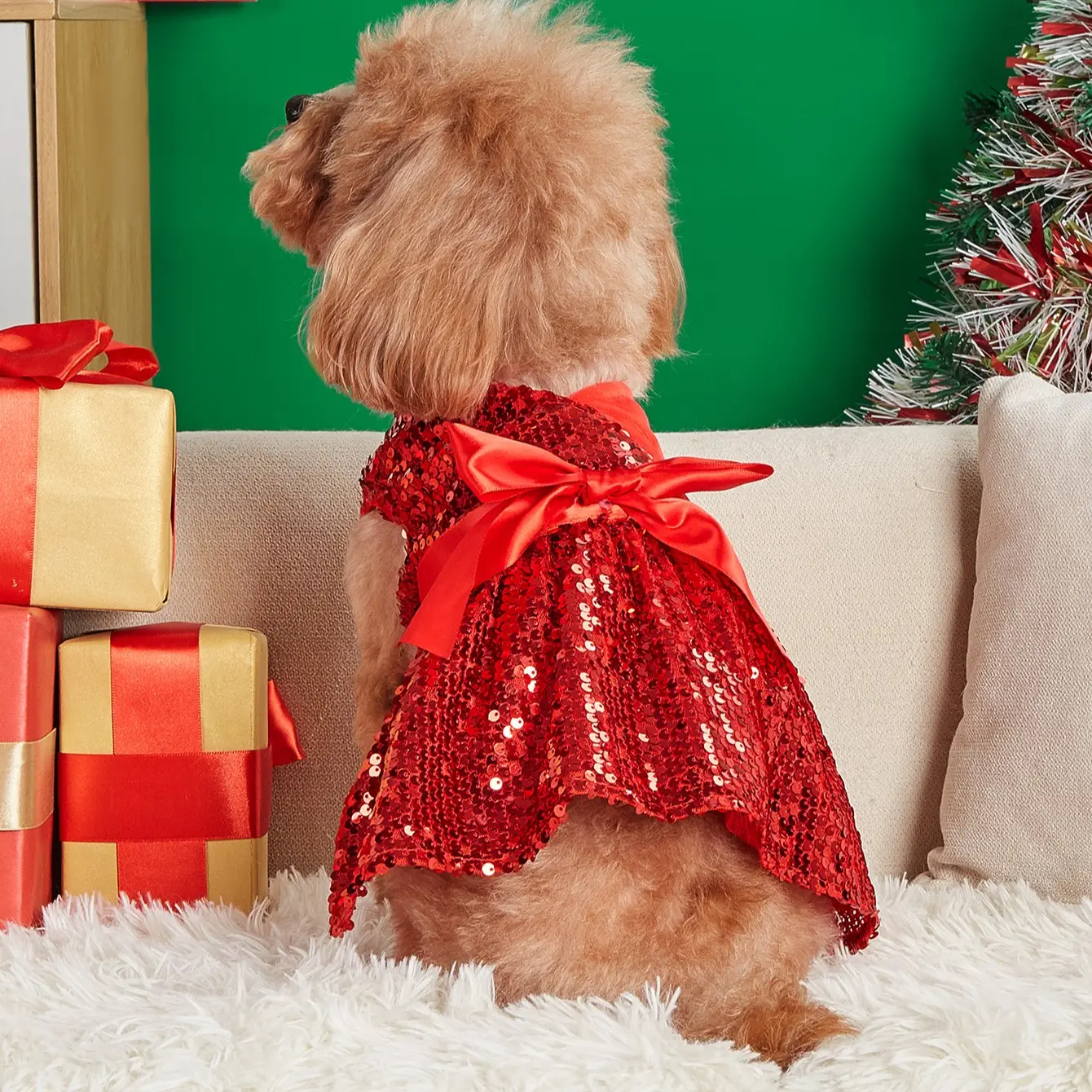 dog christmas dress - TikTok Shop