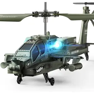 RC Helicopters, S51H Remote Control Helicopter 2.4GHz Military Army Toys for Boys Girls Kids with Altitude Hold, One Key Take Off/Landing, LED Light, Low Battery Reminder7