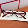 【Black Friday】Women's Cat Eye Full Rim Rivet Metal Hinge Fashion Casual Anti-Blue Light Glasses, Stylish Eyewear Trending Glasses for All Seasons