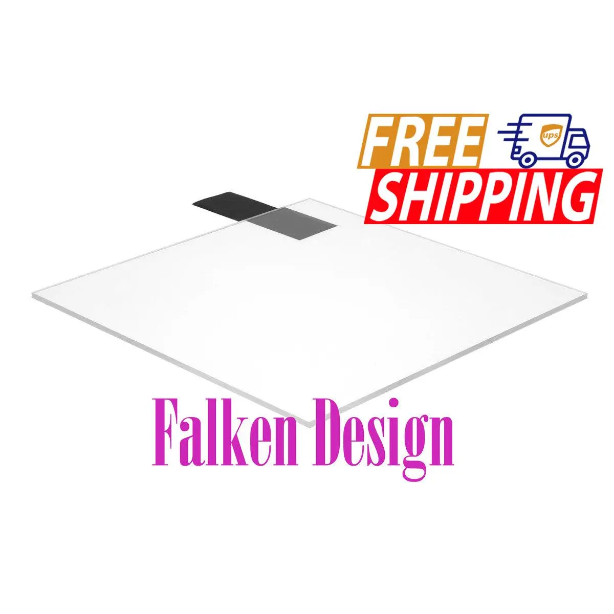 Plexiglass  Acrylic Sheet - Clear - 1/16 inch thick