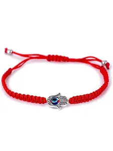 Amulet Bracelet, Adjustable Woven Rope, Hand Chain Bracelet, Trendy and Versatile Style for Unique Fashion Accessory and Gifts, Adjustable Bracelets