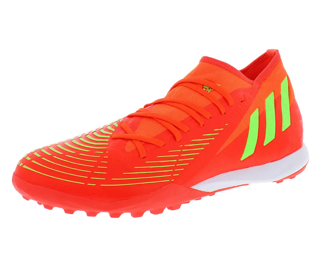 Adidas Predator Edge.3 TF Unisex Soccer Shoes, Low-Cut Design with a Textured Upper for Artificial Turf Fields, Sports