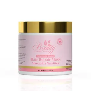 Beauty Essence Natural Hair Repair Mask Mascarilla Nutritiva Hydrate & Stimulate Growth 8 oz