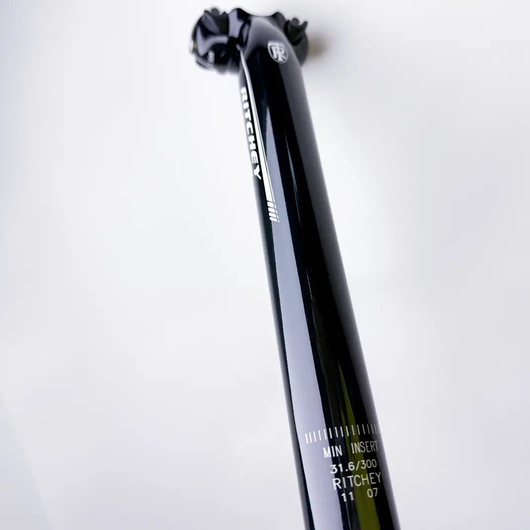 Ritchey WCS Super Lightweight Alloy Seatpost - 300mm Premium Road Bike Seat Post (27.2mm / 31.6mm)
