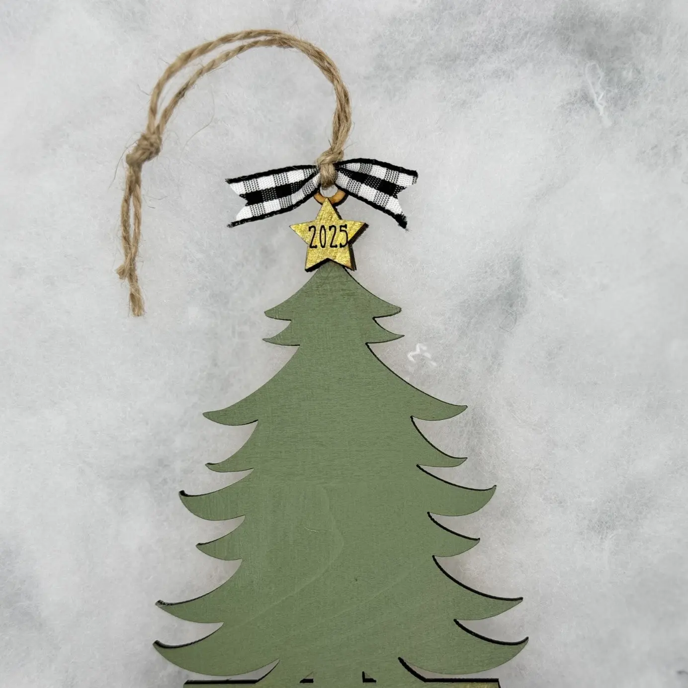 Personalized Christmas Tree Ornament