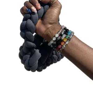 KikyoMadeIt Homestead Haven Handbag - Chunky Tube Yarn Handbag in Various Shapes, Colors, and Sizes, Crafted by a Homesteading Momma in Colorado