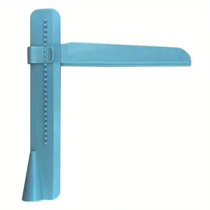 Upgrade Your Baking with this Adjustable Height Fondant Scraper - Detachable Design for Mousse Cake! Pastry Decorating Tools
