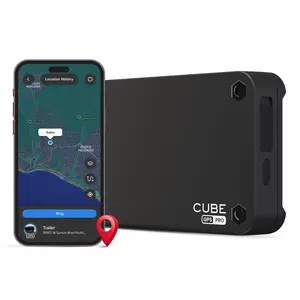 Cube Magnetic Pro GPS Tracker for Vehicles / Car, 1 Year Battery, Real Time Location, Geo Fence, Route History and Speed Monitor