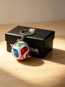 2026 Football Party Keychain, Fan Memorial Gift, Luxury Boxed Accessory, Perfect Souvenir for Soccer Enthusiasts, High-Quality Design