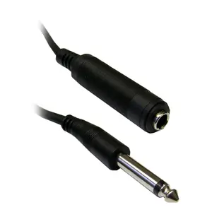 212 MAIN 0.25 in. Male-Female Mono Extension Cable, 6ft Pure Copper Accessory, Electronic Connection for Speakers & Equipment, Accessories