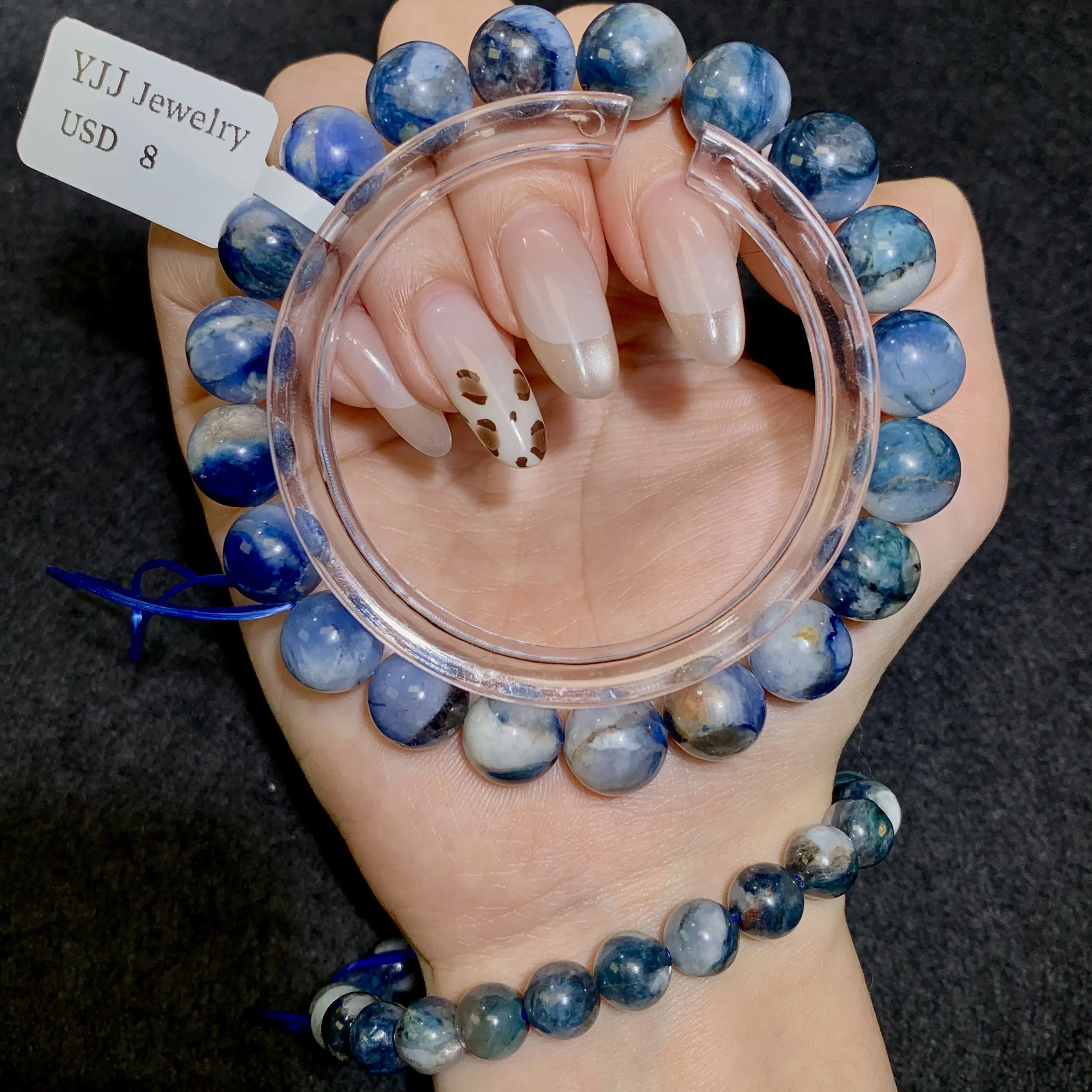 【Galaxy Sugilite】Galaxy Sugilite Bracelet, Energy Bracelet, Reiki Gift, Reiki jewelry