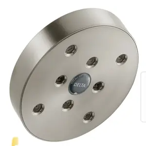 Delta 1.75 GPM Contemporary 5-3/4" Wide Single Function Shower Head with H2Okinetic Technology