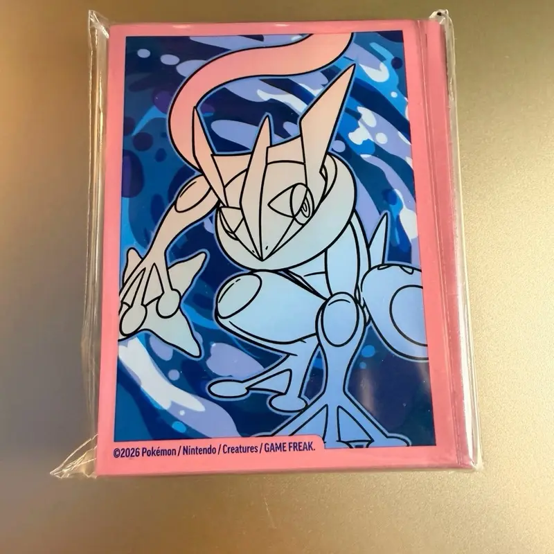 Greninja - Limited Edition Pokemon Art Card Protective Sleeves