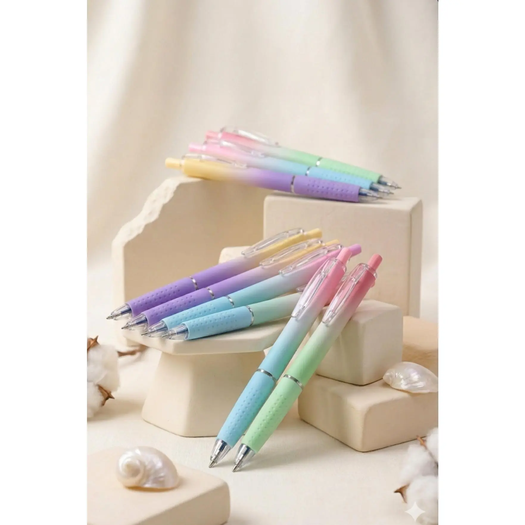 ✨ Gradient Dreams Pens — Smooth Gel Pen Set