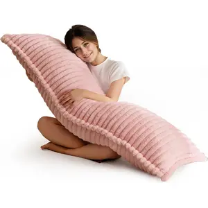 Memory   Pillow, Thickened Large Long Bed Pillow for Adults, Full  Pillow with Removable Pillow Cover(20x54 Inch),