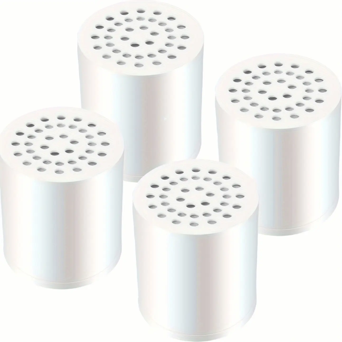 4 Pack 30 Stage Shower Filter Replacement Cartridge - Balance In Filtration And Rejuvenation For Hard Water -ShowerHead Water Filter Cartridge, Compatible With Universal Shower Filter