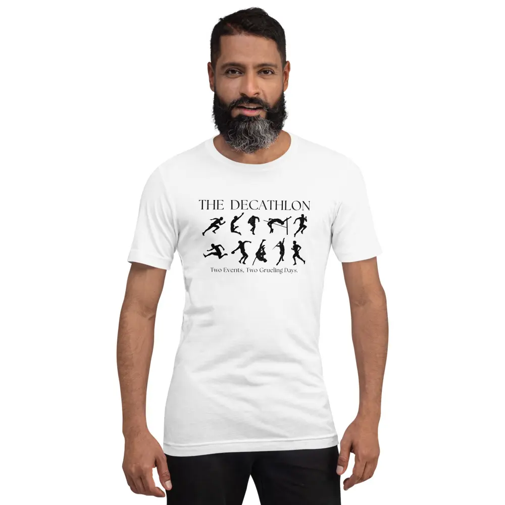 Decathlon Cotton T-Shirt, Medium Length, Crew Neck, Short Sleeve, Summer Season Tshirt