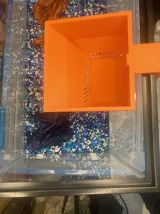 Easy Aquarium Water Refill Tool: Gentle Diffuser for Gravel and Decorations