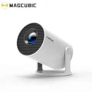 MAGCUBIC HY300 Portable Projector, Android 11 Projector, 1280*720P Projector, Portable 180-Degree Rotation Home Cinema Projector for Home Office