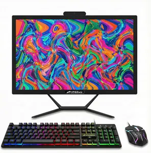STGSivir All in One Desktop Computer, 21.5'' FHD Display, Intel Core i5 up to 3.6GHz, 16G Memory, 512G SSD, WiFi 5, Bluetooth, Webcam, Windows 11 Home