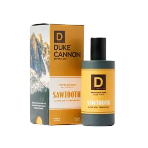 Duke Cannon Supply Co. Proper Cologne, 1.7 Fl Oz - Eau de Parfum for Men - Sawtooth