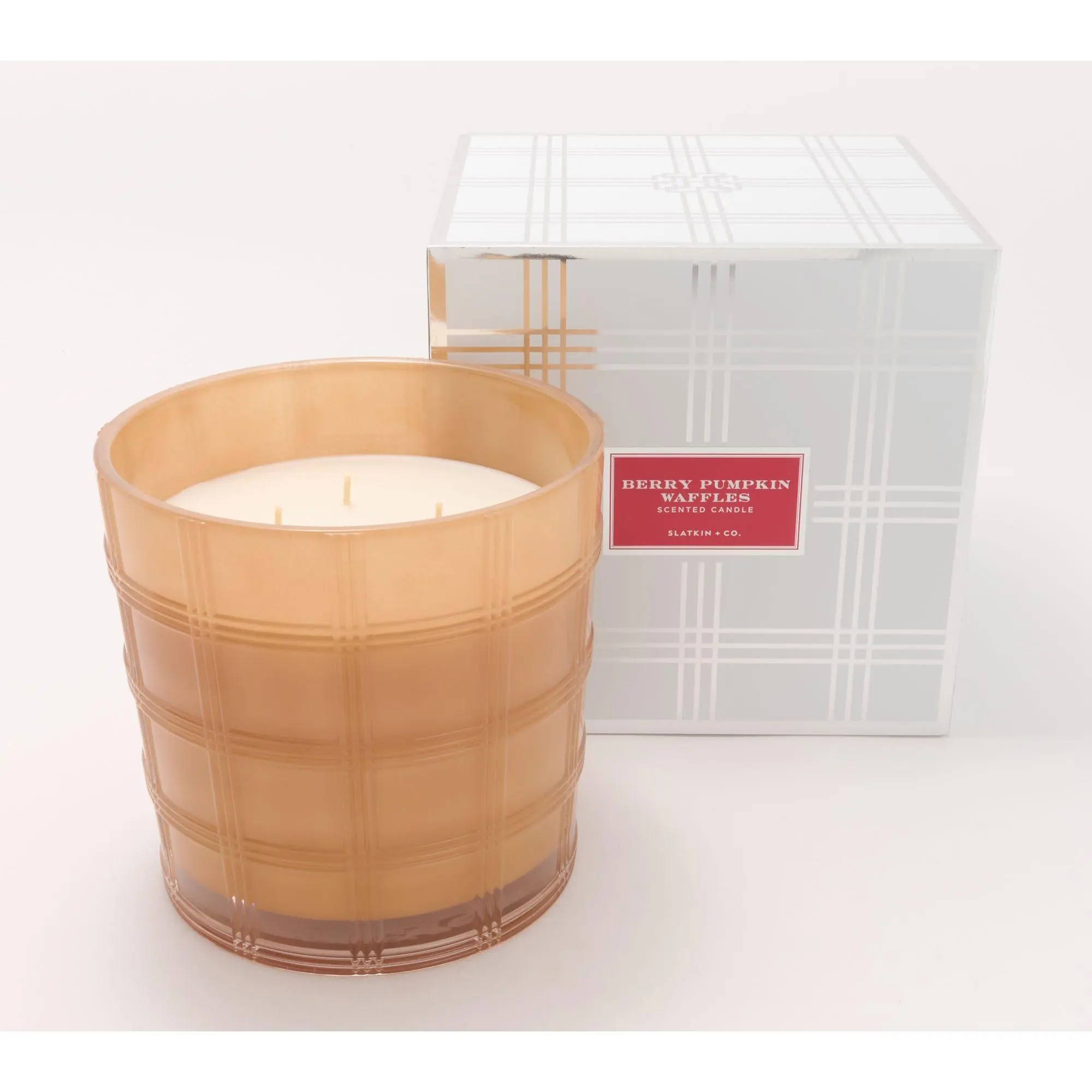 HomeWorx by Slatkin + Co. 50oz Berry Pumpkin Waffle Candle