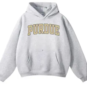Purdue Hoodie, Vintage Oversized Sweatshirt for Men and Women, Classic Cotton Pullover, Retro Collegiate Graphic, Warm Gift, Streetwear Style graphic cotton hoodie