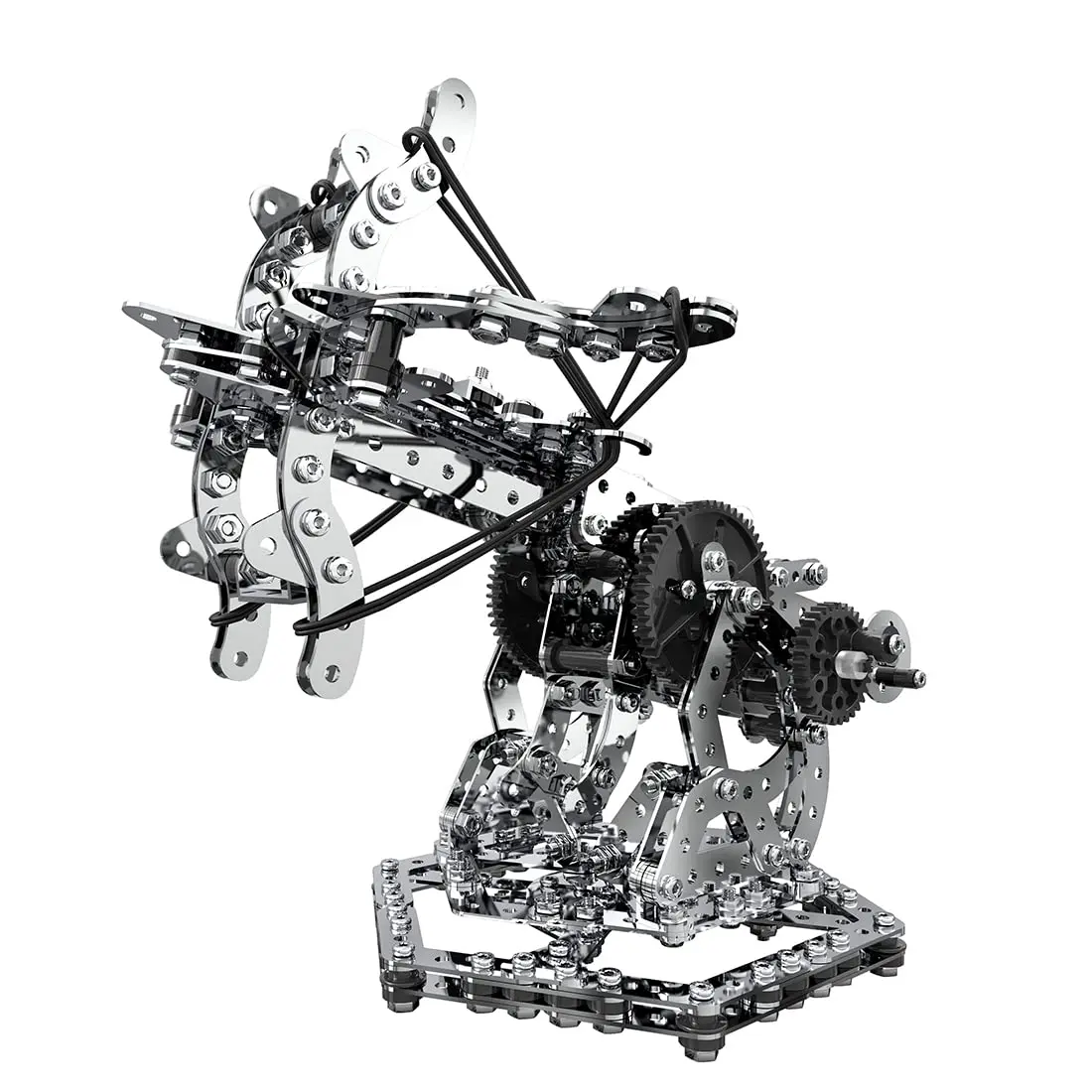 High Difficulty Metal Building Kit for Adults, Handcrafted Assembly Toy for Boys & Girls over 10 Years Old, Educational Model Set